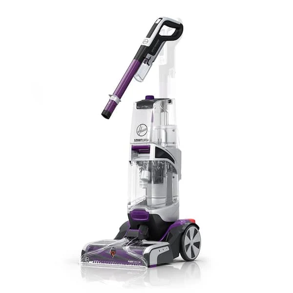 Hoover SmartWash PET Complete FH53000 retailer-hosted product image: upright carpet washer with Spot Chaser wand