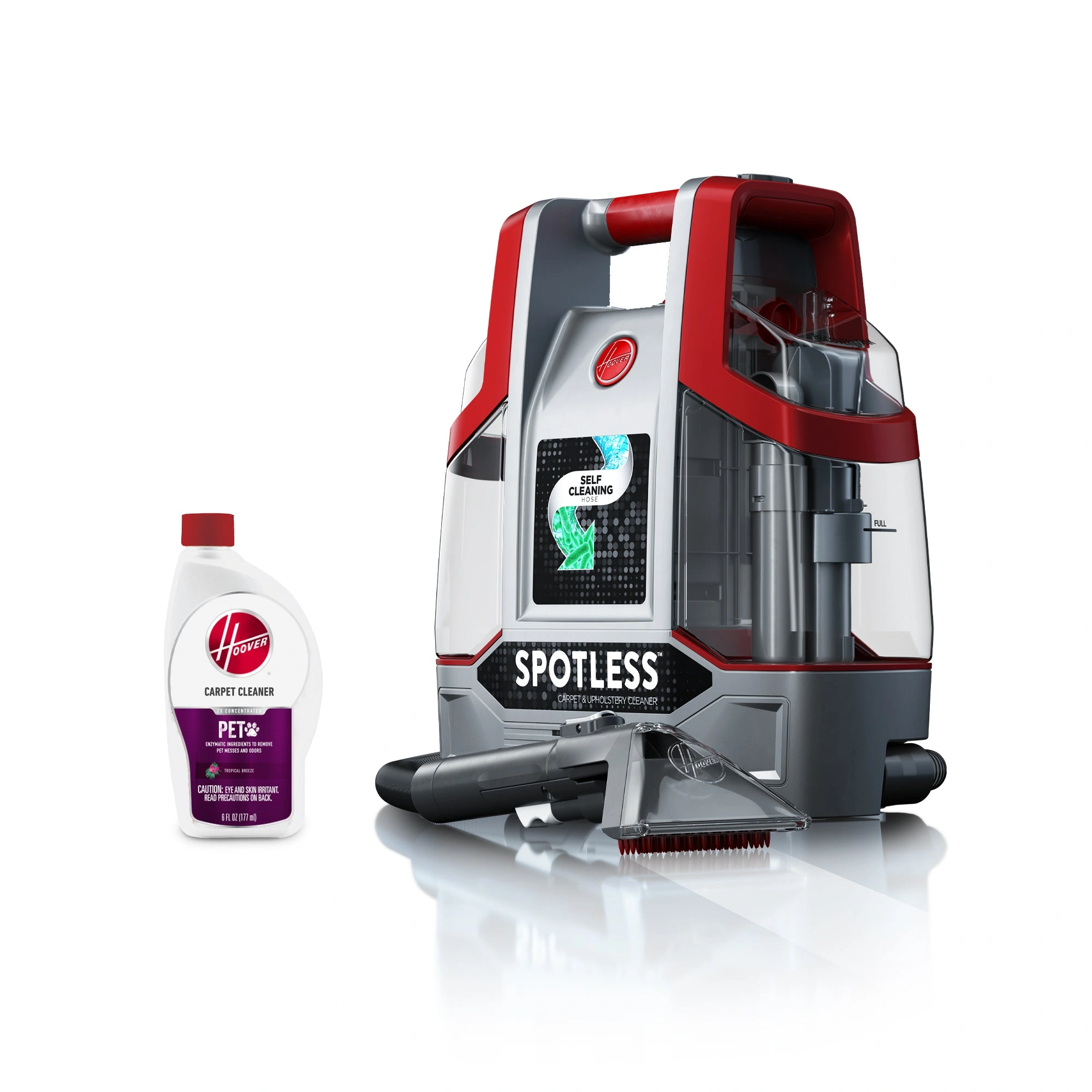 Official Hoover image of exact FH11300 Spotless portable cleaner; image appears to be studio product artwork, but Hoover does not state whether it is a photograph or render.
